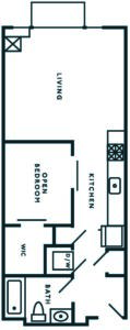 Urban 1 Bedroom With Balcony